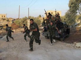 Syrští rebelové v akci.