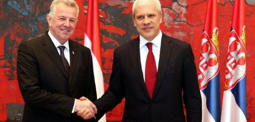 Maďarský prezident Pal Schmitt a jeho srbský protějšek Boris Tadič jednali při setkání v květnu 2011 i o Vojvodině. 