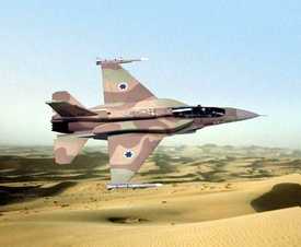 Izraelská F-16. 