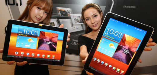 Tablet Galaxy Tab 10.1 od společnosti Samsung (ilustrační foto).