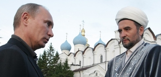 Muftí Ildus Fajzov je loajálním služebníkem Vladimira Putina.