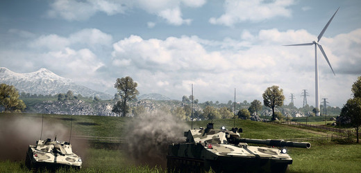 Oficiální obrázek z Battlefield 3: Armored Kill.