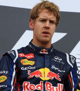 Zklamaný Sebastian Vettel.