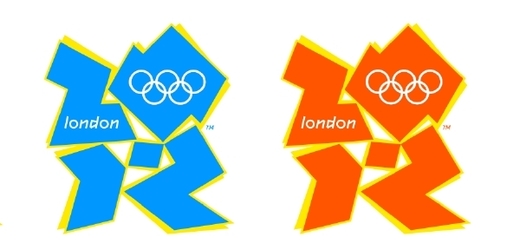 Kritizované logo olympiády v Londýně.