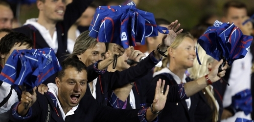 Čeští atleti slavili zahájení olympijských her v Londýně.