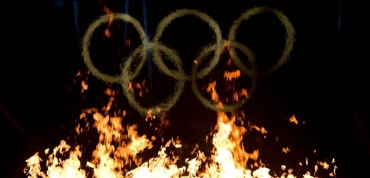 Olympijský oheň.