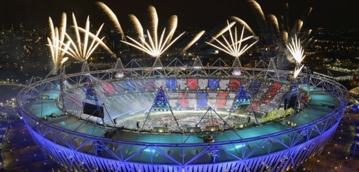 Zahájení olympijských her v Londýně.