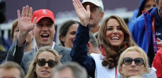 Královskou jezdkyni Zaru Phillipsovou podporovali v publiku i princ William a jeho žena Kate.