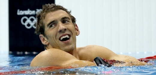 Americký plavecký fenomén Michael Phelps.