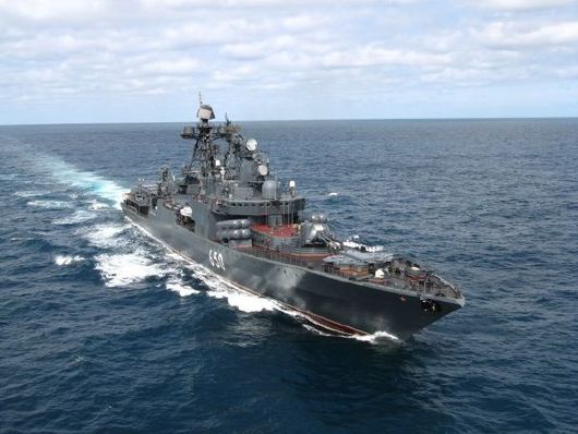 Plavidlo ruské Severní flotily (ilustrační fotografie).