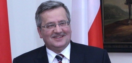 Polský prezident Bronislaw Komorowski.
