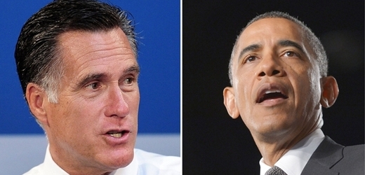 Barack Obama cítí vůči Mittu Romneymu (vlevo) zášť.