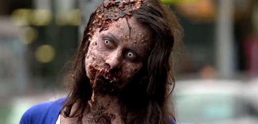 Zombie v ulicích New Yorku byly reklamou na novou řadu seriálu The Walking Dead.