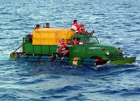 Tisíce Kubánců se po dlouhá desetiletí snažily dosáhnout amerických břehů hlavně po moři.