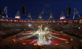 Olympijský stadion a závěrečný ceremoniál.