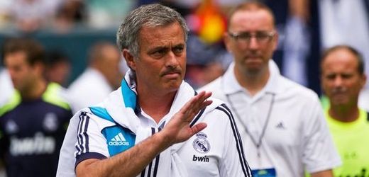 Trenér fotbalistů Realu Madrid José Mourinho.