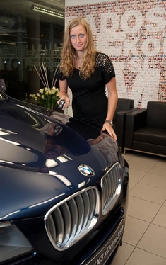 Tenistka Petra Kvitová je ambasadorkou značky BMW.