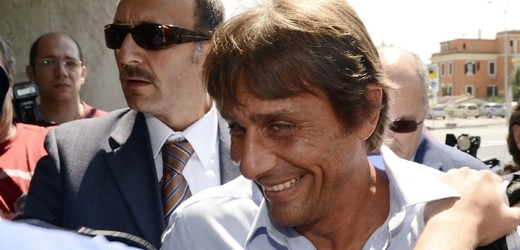 Trenér fotbalistů Juventusu Antonio Conte.