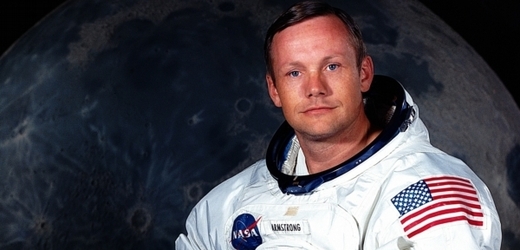 Neil Armstrong, první člověk na Měsíci.