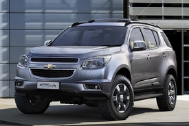 Poprvé se v Rusku představí SUV Chevrolet Trailblazer.