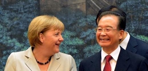 Angela Merkelová a Wen Ťia-pao.