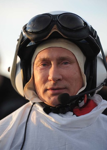Na Putinův let reagovaly lidé ve statisících komentářů na internetu. (Foto: ČTK/AP)