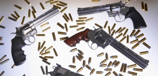 Policie našla v domě mnoho zbraní a nábojů (ilustrační foto).