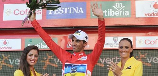Španělský cyklista Alberto Contador.