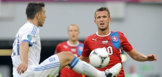 Po odchodu Milana Baroše sází reprezentační útok na Tomáše Pekharta (vpravo).