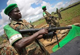 Vojáci Africké unie v Somálsku.