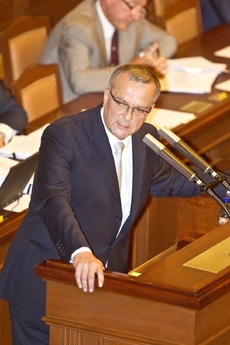 Ministr Miroslav Kalousek.