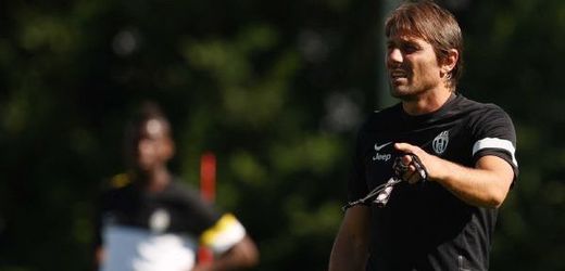 Trenér Juventusu Antonio Conte.