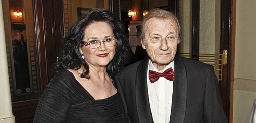 Radoslav Brzobohatý s manželkou Hanou Gregorovou.