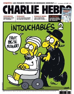 Žid a Mohamed v Charlie Hebdo. 