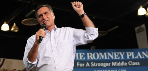Kandidát na amerického prezidenta Mitt Romney.