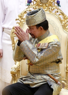 Jeden z nejbohatších mužů světa sultán Muda Hassanal Bolkiah.