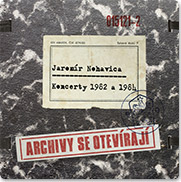 Dvojalbum s vystoupeními Jaromíra Nohavici nese názevKoncerty 1982 a 1984.
