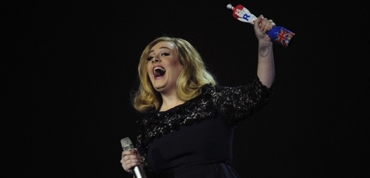 Zpěvačka Adele je držitelkou britské ceny Album roku 2012.