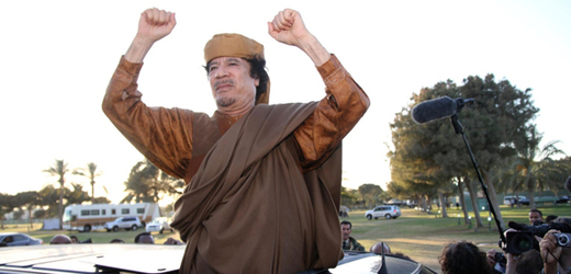 Muhammad Kaddáfí roku 2011.