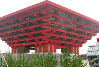 Z čínského pavilonu na Expo se stává ambiciózní galerie.