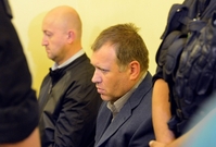 První náměstek ministra práce a sociálních věcí Vladimír Šiška 3. října dopoledne v chodbě Obvodního soudu pro Prahu 2. 