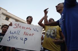 Po zabití velvyslance Stevense a dalších osob vyjadřovali mnozí Libyjci Američanům podporu.