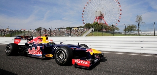 Sebastian Vettel z Red Bullu vyhrál kvalifikaci na Velkou cenu Japonska.