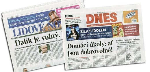 Deníky MF Dnes a Lidové noviny čeká propouštění.