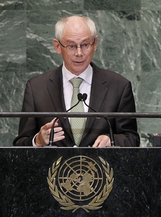 Herman Van Rompuy, unijní prezident.