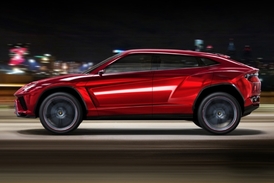 Koncept, který asi zatím konceptem zůstane - Lamborghini Urus.