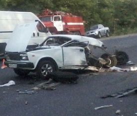 Smrtelná automobilová nehoda v Rusku (ilustrační foto).