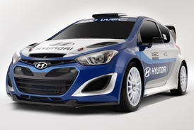 Dravec Hyundai i20 WRC je připraven ke startu.