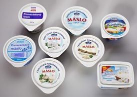 V Česku se ročně vyprodukuje přes osm tisíc tun pomazánkového másla.