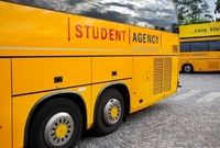 Autobus společnosti Student Agency.
